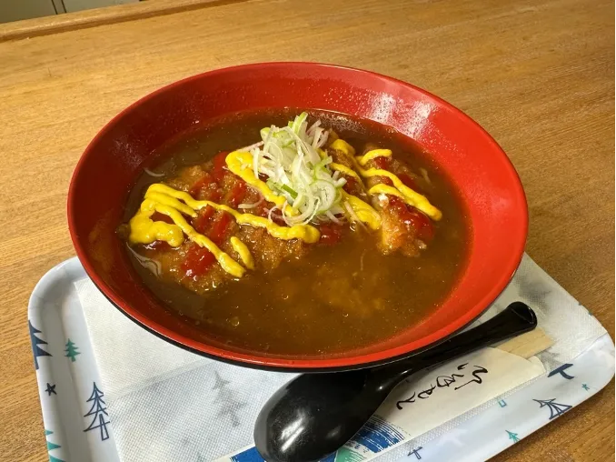 カツカレー麺