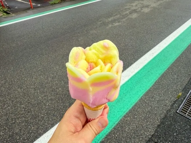 ババヘラアイス